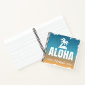 Retro Aloha Hawaii Notizbuch (Innenseite)