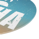 Retro Aloha Hawaii Schneidebrett (Ecke)