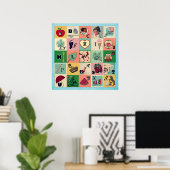 Retro Alphabet Poster (Heimbüro)