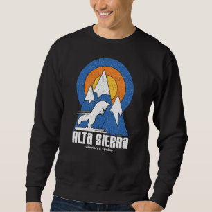 Retro Alta Sierra Ski White Fox Sweatshirt