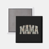 Retro alte Camo Mama Tarnung Mutter Muttertag Magnet (Vorderseite/Rückseite)