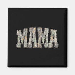 Retro alte Camo Mama Tarnung Mutter Muttertag Magnet