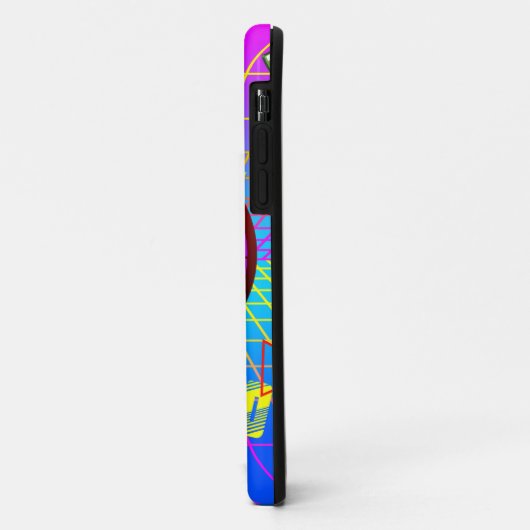 RETRO-ALTE SCHULE DER 80er Jahre Case-Mate iPhone Hülle (Hinten/Links)