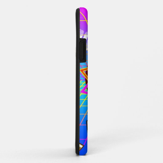 RETRO-ALTE SCHULE DER 80er Jahre Case-Mate iPhone Hülle (Hinten/Rechts)