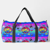 RETRO-ALTE SCHULE DER 80er Jahre Duffle Bag (Vorderseite)