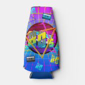 RETRO-ALTE SCHULE DER 80er Jahre Flaschenkühler (Vorderseite)