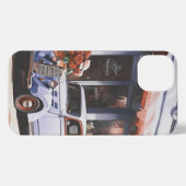 Retro altes Auto iPhone 13 Slim Fit Case, Glossy Hülle (Rückseite (Horizontal))