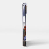 Retro altes Auto iPhone 13 Slim Fit Case, Glossy Hülle (Rechte Seite)