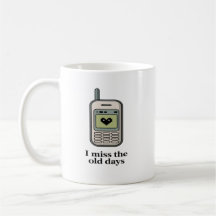 Retro-Altes-Handy – Ich Vermisse die Alten Tage No