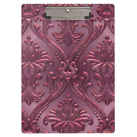 Retro Aluminium Metal Klemmbrett (Vorderseite)