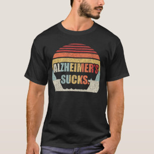 Retro Alzheimer Demenz Alzheimer-Krankheit Bewusst T-Shirt