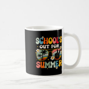 Retro am letzten Schultag für Sommerlehrer Kaffeetasse