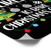 Retro am wahrscheinlichsten Weihnachtskeks Familie Poster (Ecke)