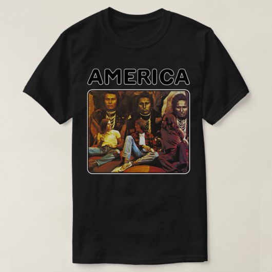 Retro America Band Rockgeschenk für Fans T-Shirt (Design vorne)