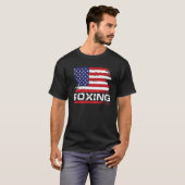 Retro American Boxing Apparel T-Shirt (Vorne ganz)