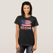 Retro American Boxing Apparel T-Shirt (Vorne ganz)