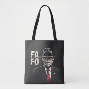 Retro American Donald Trump FAFO USA Flag Patriot Tasche