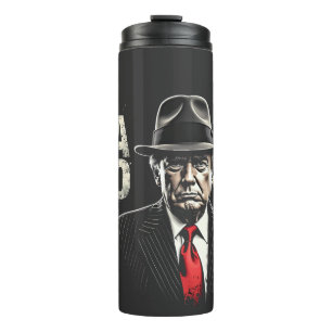 Retro American Donald Trump FAFO USA Flag Patriot Thermosbecher