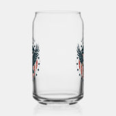 Retro American Eagle  Dosenglas (Links)