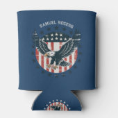 Retro American Eagle  Dosenkühler (Rückseite)