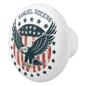 Retro American Eagle  Keramikknauf (Rechts)