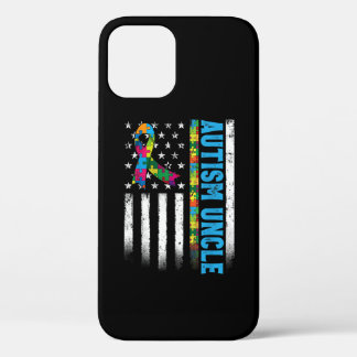 Retro American Flag Autismus Onkel Awareness Case-Mate iPhone Hülle