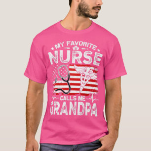 Retro American Flag Meine Lieblingsnahrung nennt m T-Shirt