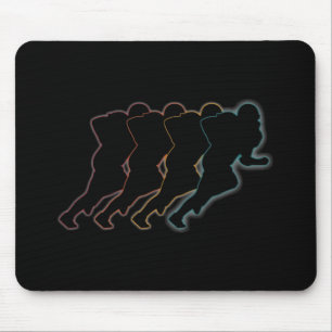 Retro American Football Artwork Mousepad