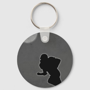 Retro American Football Design Schlüsselanhänger