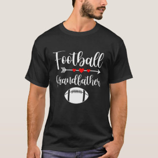 Retro American Football Großvater Sports Footbal T-Shirt