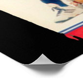 Retro American Gladiators Poster (Ecke)