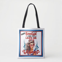Retro American Pinup_ Es ist ein schöner Tag Tasche