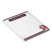Retro American Pinup_ Sunshine Mixed Notizblock (angewinkelt)