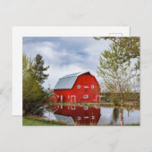 Retro American Scenery Postcard Postkarte (Vorne/Hinten)