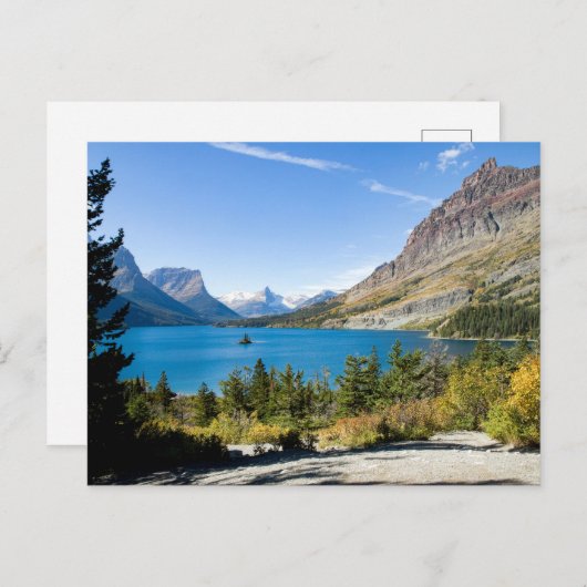 Retro American Scenery Postcard Postkarte (Vorne/Hinten)