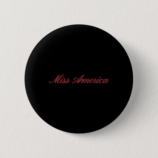 Retro-Amerikanerin Ba Button (Vorderseite)