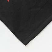 Retro-Amerikanische Flagge Bester Vater Fleecedecke (Ecke)