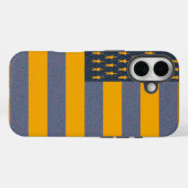 Retro-Amerikanische Flagge Case-Mate iPhone Hülle (Rückseite (Horizontal))