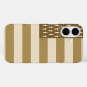 Retro-Amerikanische Flagge Case-Mate iPhone Hülle (Rückseite (Horizontal))