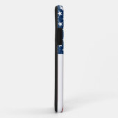 Retro amerikanische Flagge iPhone Fall Case-Mate iPhone Hülle (Hinten/Rechts)