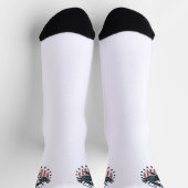 Retro Amerikanischer Adler Socken (Oben)