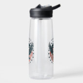 Retro Amerikanischer Adler Trinkflasche (Links)