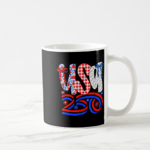 Retro-Amerikanisches Coquette-Schleifen-250-Flag-S Kaffeetasse