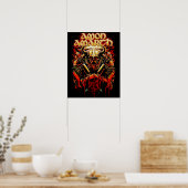 Retro Amon Amarth Coole Musikgeschenke für Lüfter Poster (Küche)