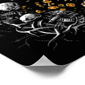 Retro Amon Amarth Music Tribute Design Poster (Ecke)