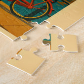 Retro Amsterdam Niederlande Puzzle (Seite)
