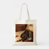 Retro-Analogkamera des Fotos Tragetasche (Rückseite)