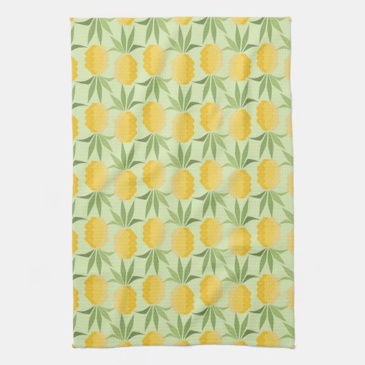 Retro Ananas Handtuch (Vertikal)