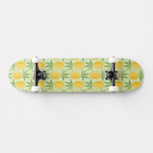 Retro Ananas Skateboard (Horizontal)