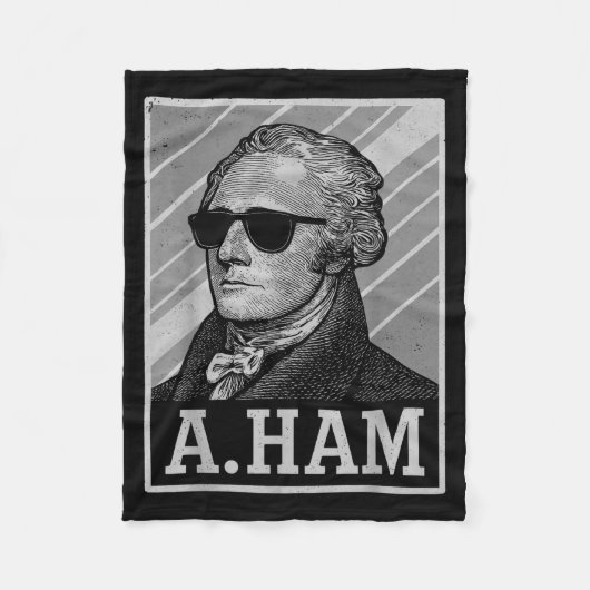 Retro Ander Hamilton Tee Funny Saying Men Women Ki Fleecedecke (Vorderseite)